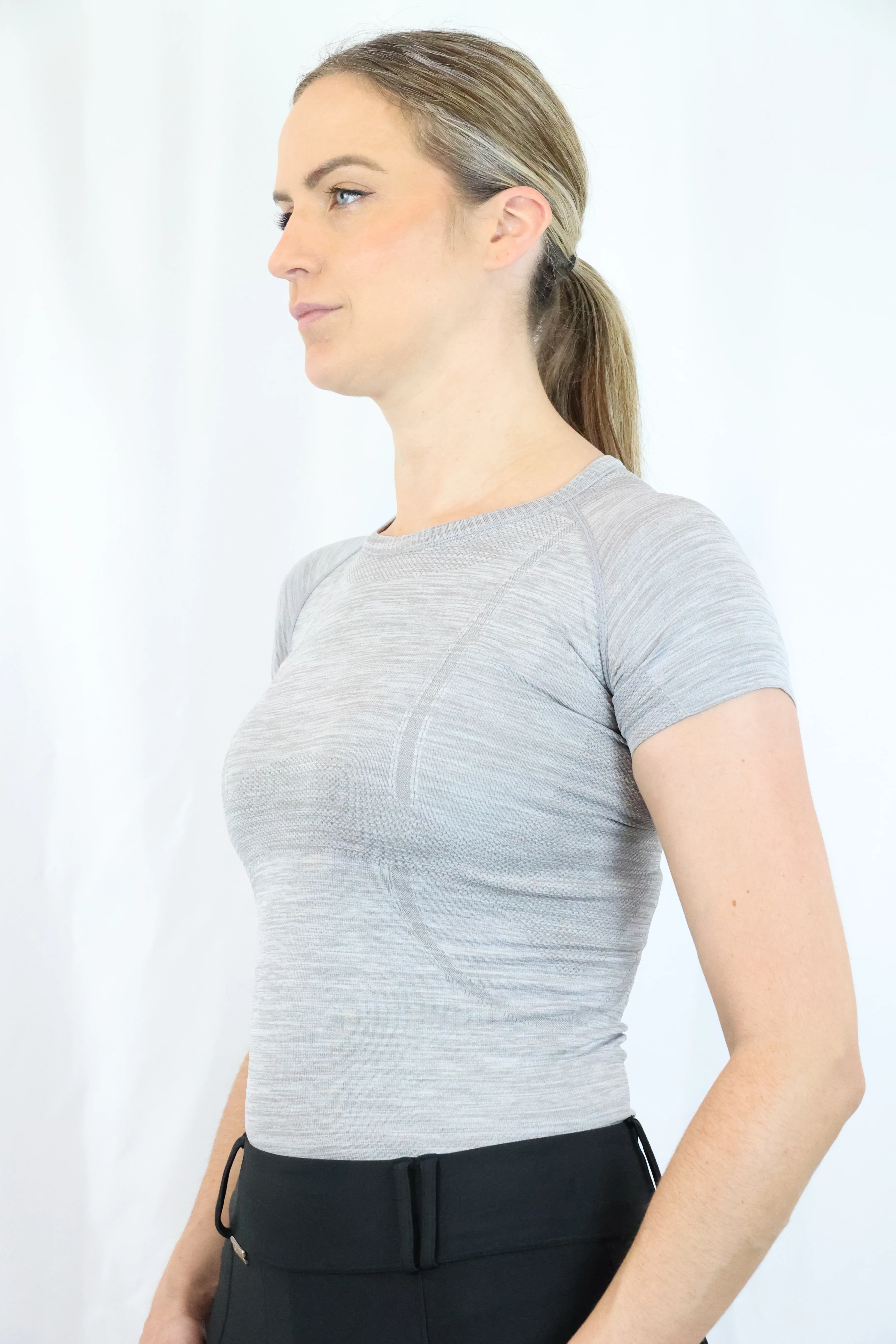 Dory Seamless Training Top - Slate Grey - Image 3