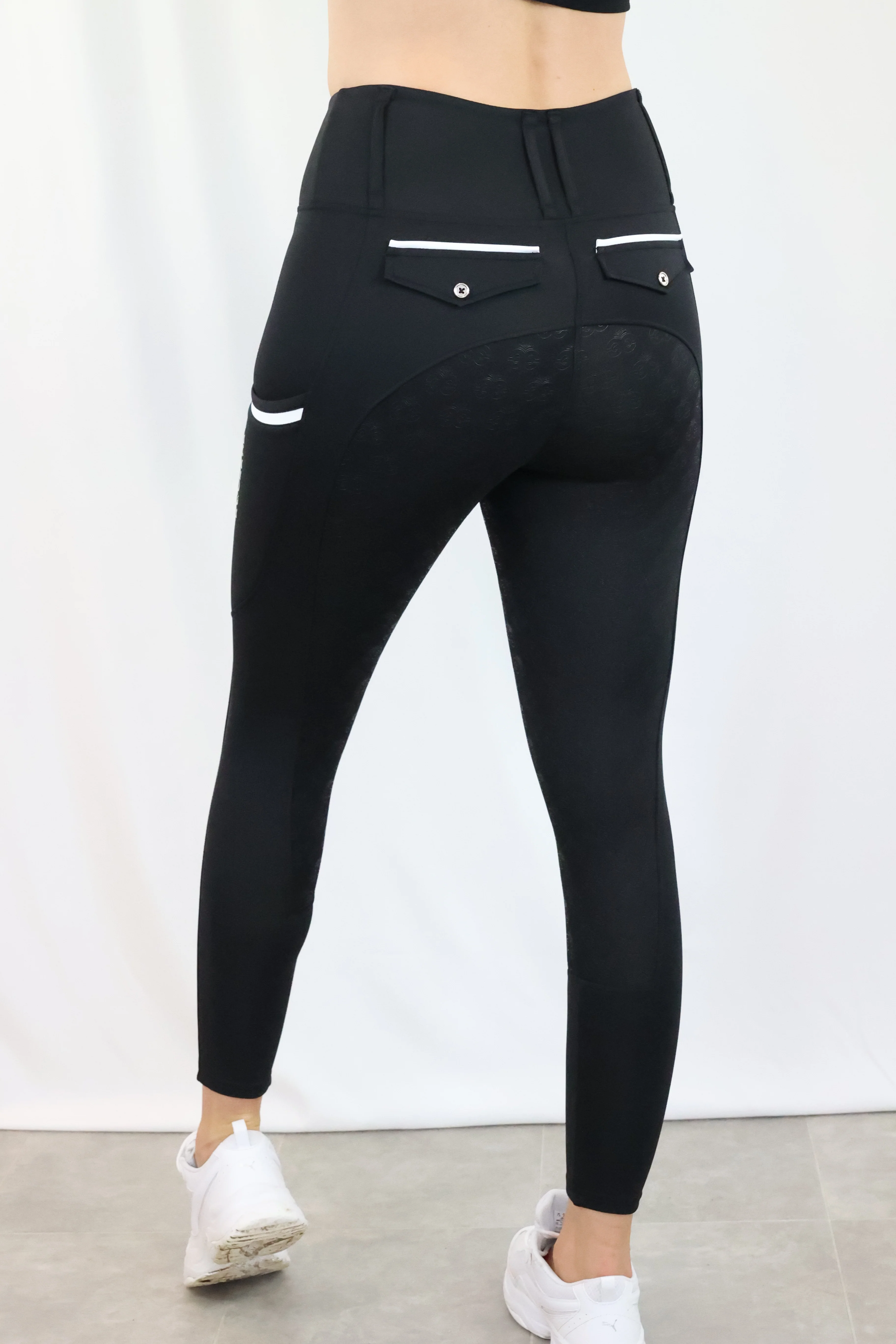 Elsa Pro Winter Breeches - Black - Image 4
