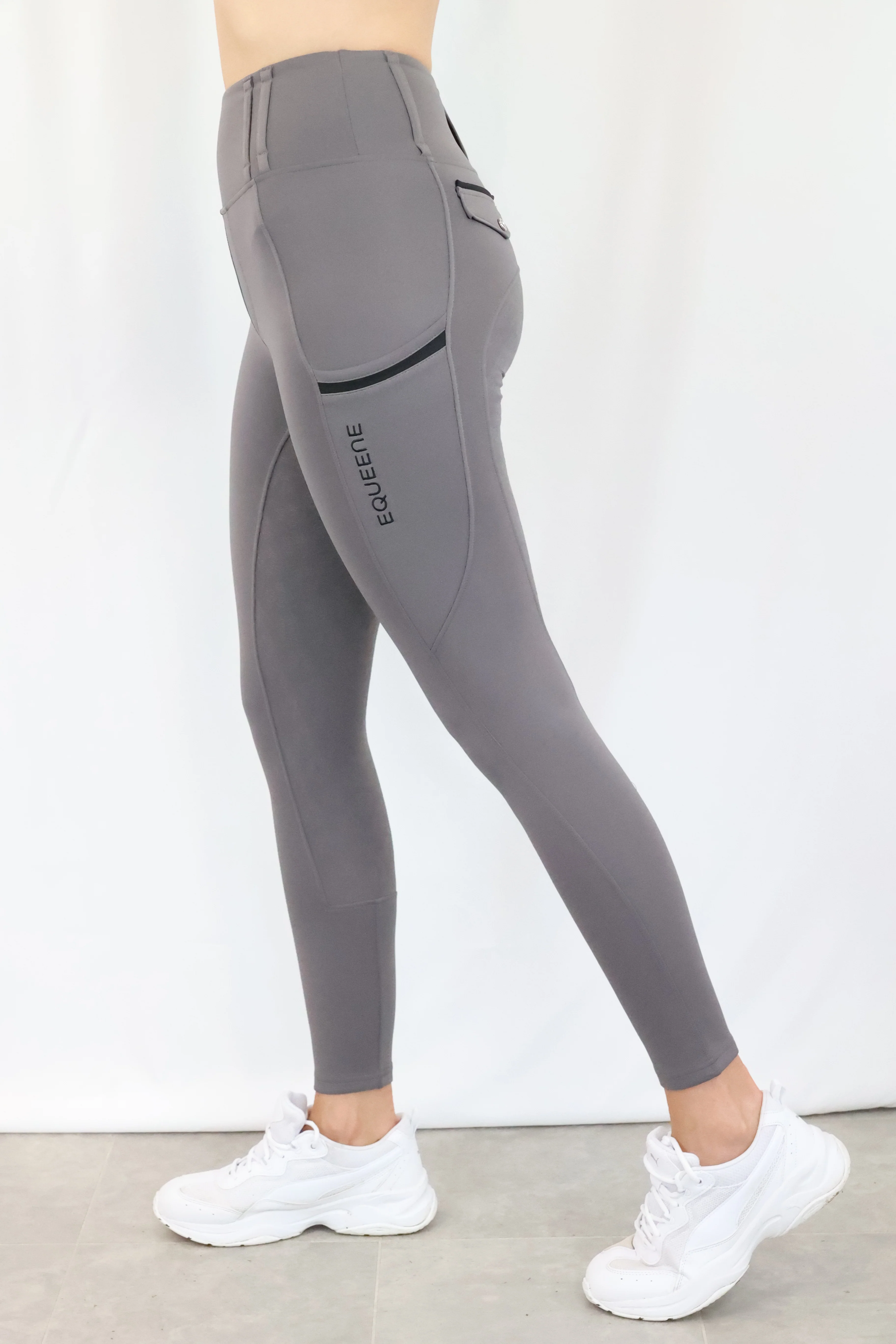 Elsa Pro Winter Breeches - Granite - Image 3
