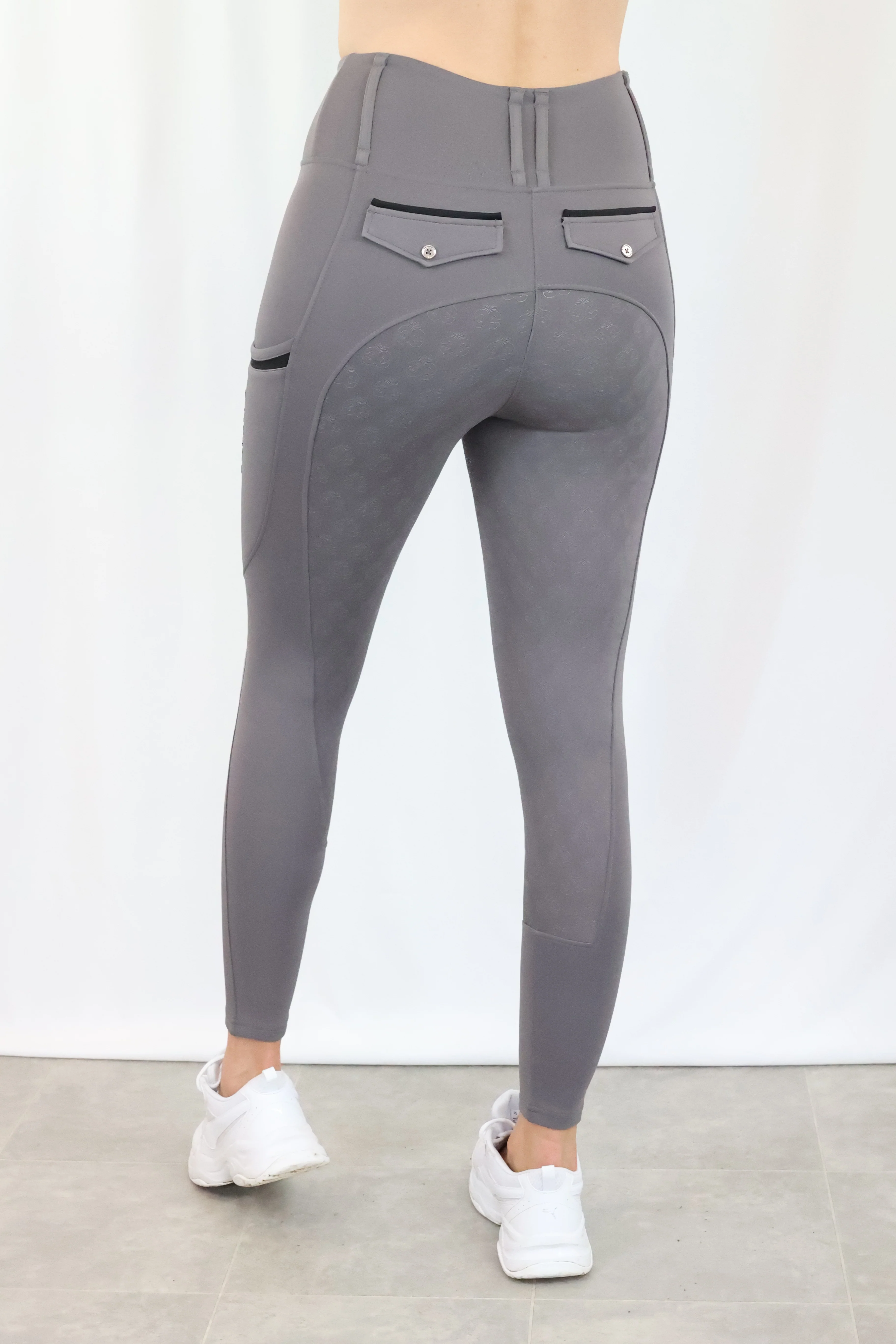 Elsa Pro Winter Breeches - Granite - Image 6