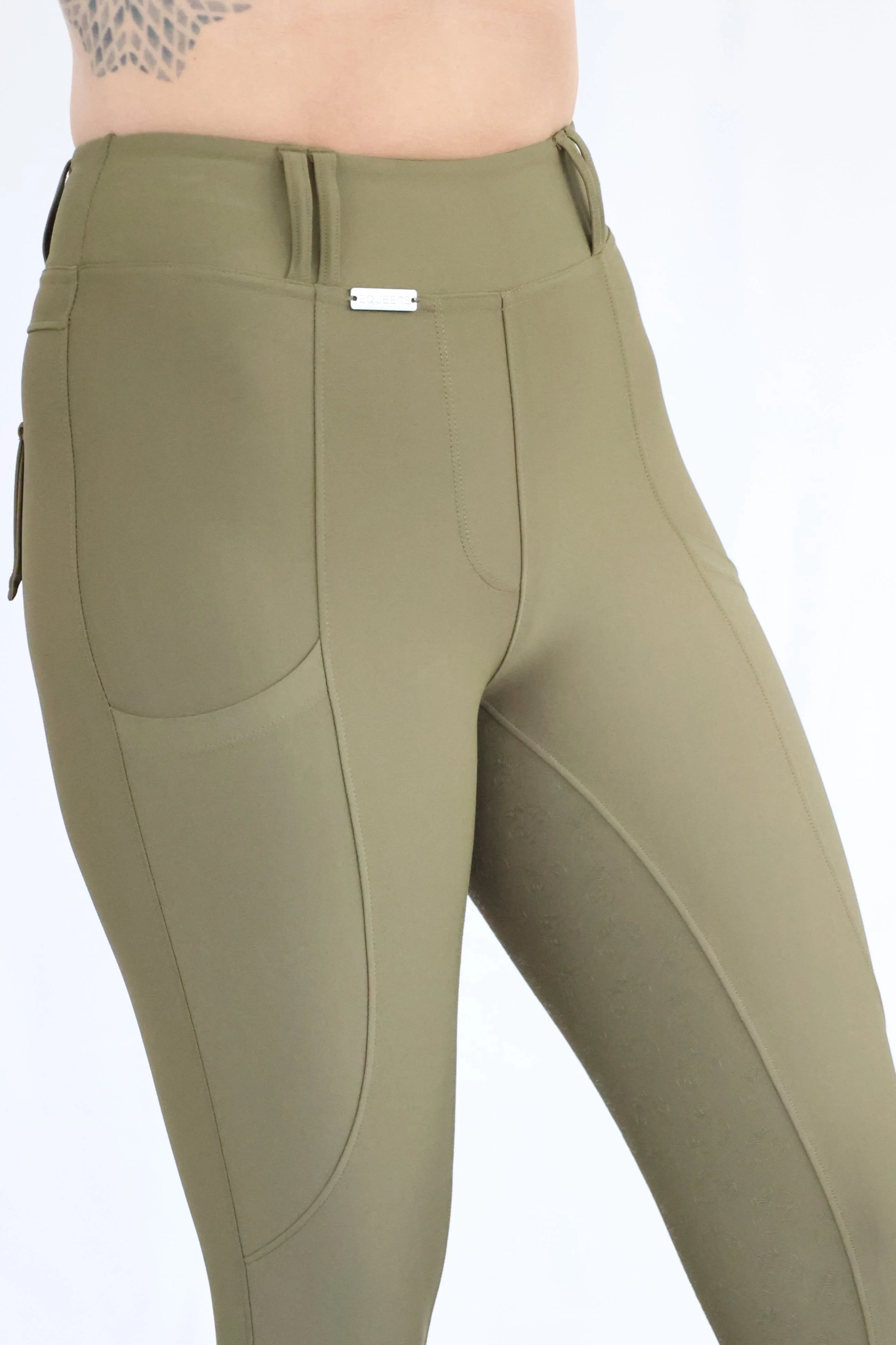 Isla Performance Breeches - Khaki - Image 5