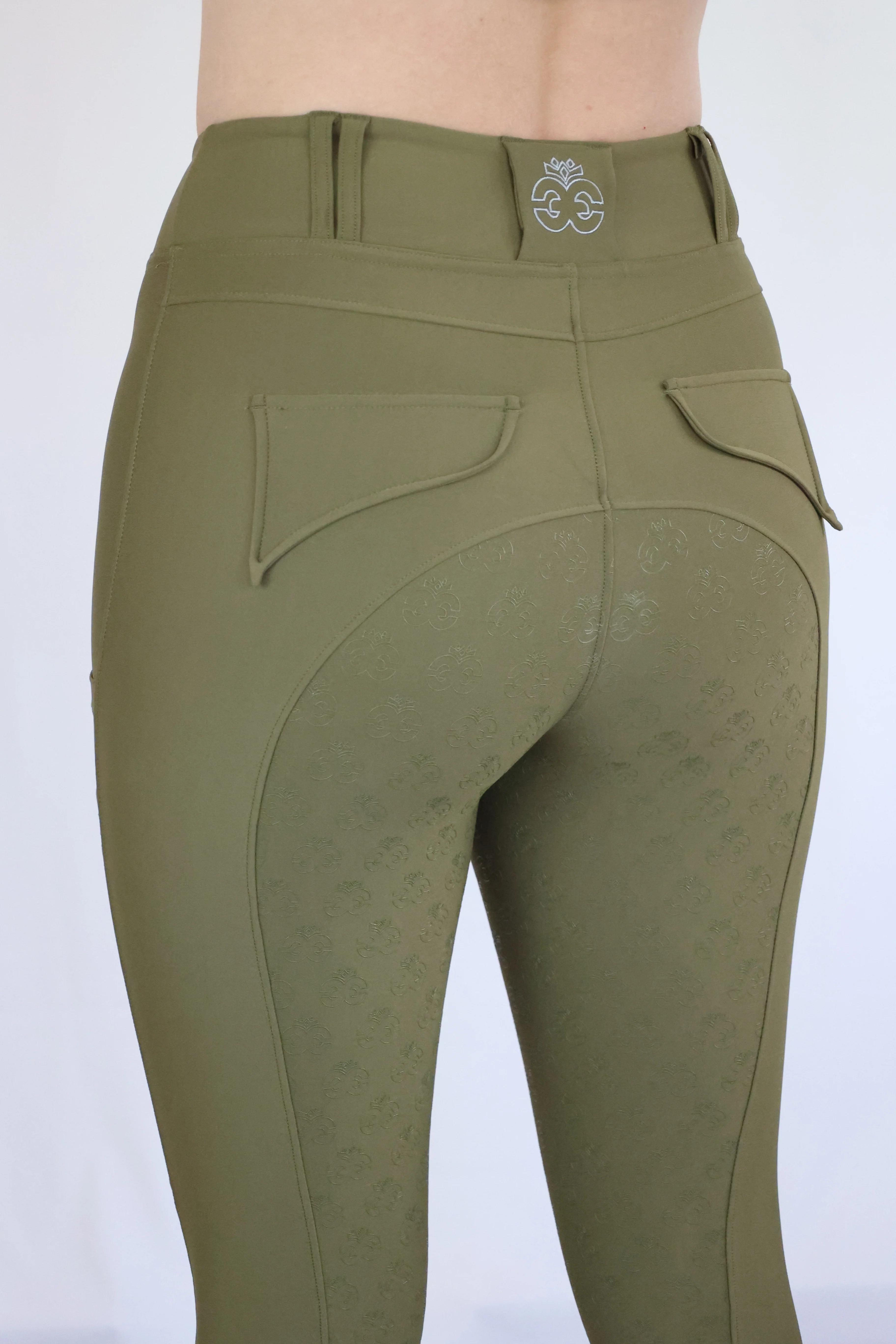 Isla Performance Breeches - Khaki - Image 7