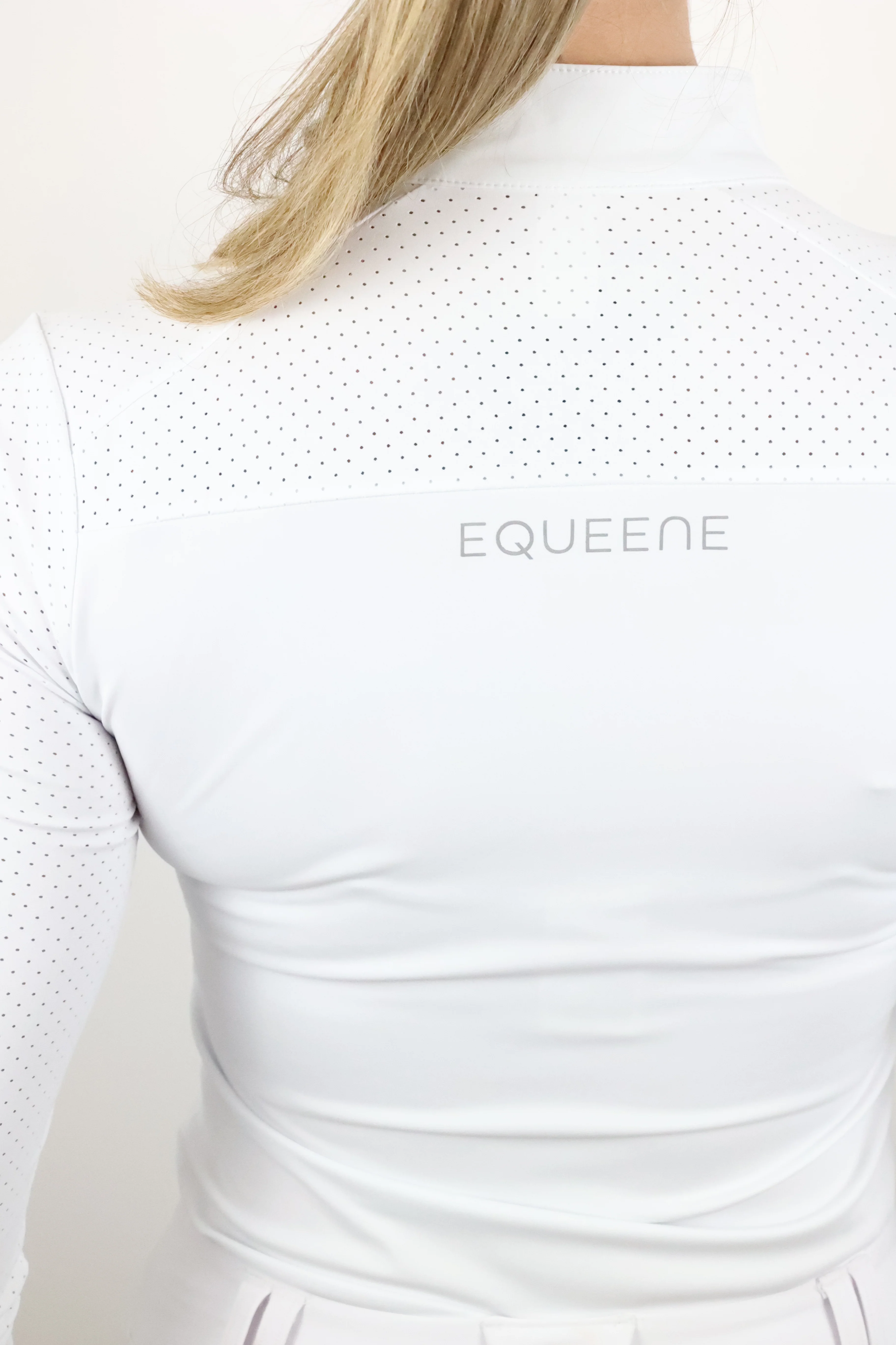 Nadia Long Sleeved Show Shirt - White - Image 5