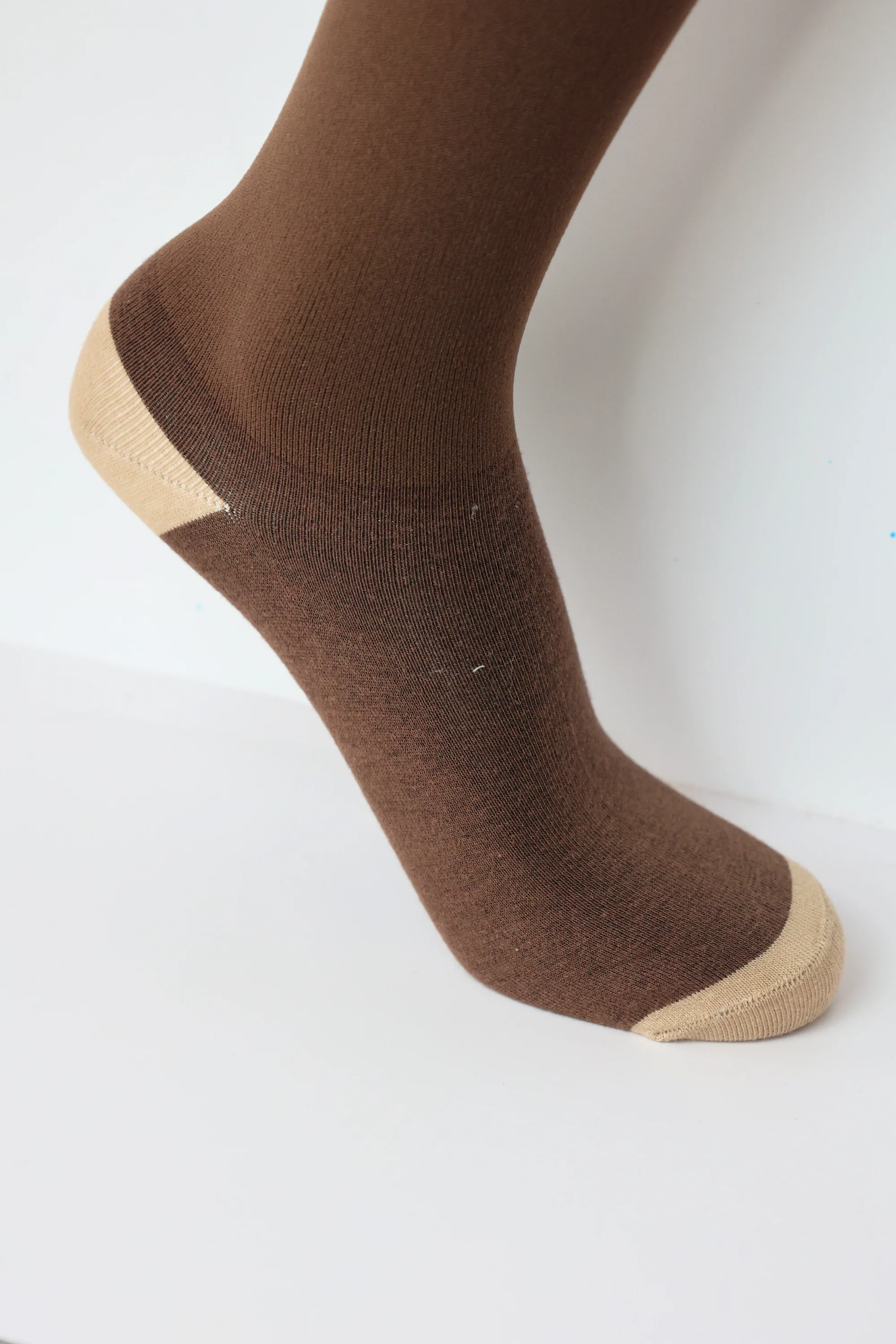 Performance Riding Socks - Brown - Image 5