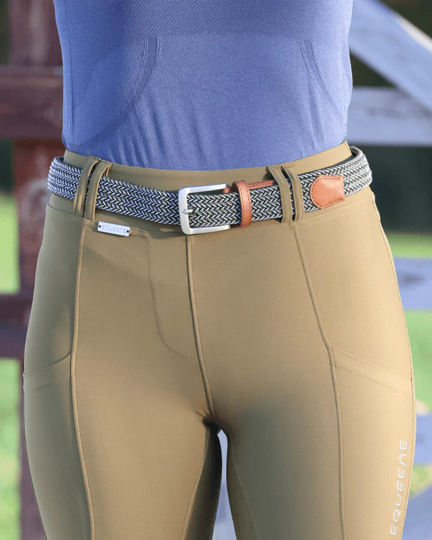 Riding Belt - Khaki - Image 3